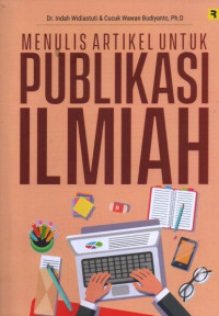 Image of Menulis artikel untuk publikasi ilmiah