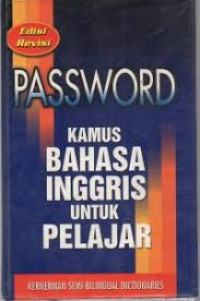 Image of Password : Kamus Bahasa Inggris Untuk Pelajar