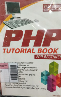 Image of PHP Tutorial Book For Beginner